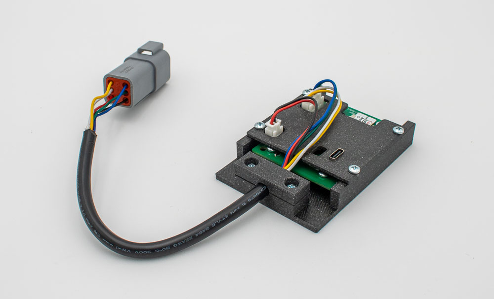 CAN Datalogger for J1939 reverse engineering, usb-c, 2-channel, sd card slot