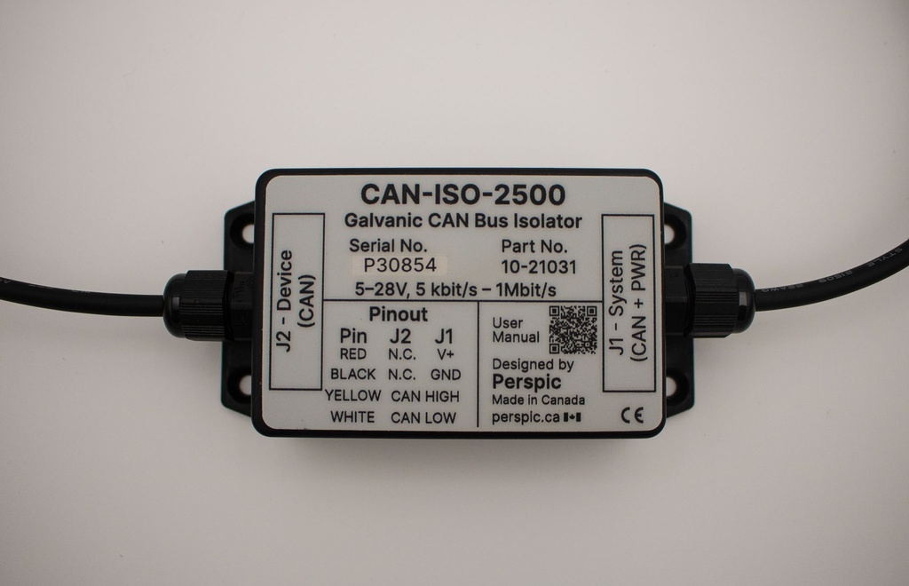 CAN Isolator Loose Pigtail 0.5 m