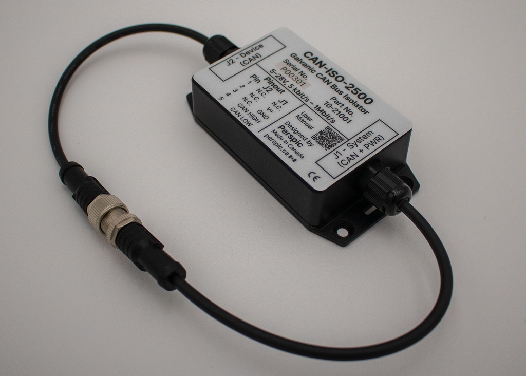 CAN Isolator M12 Pigtail