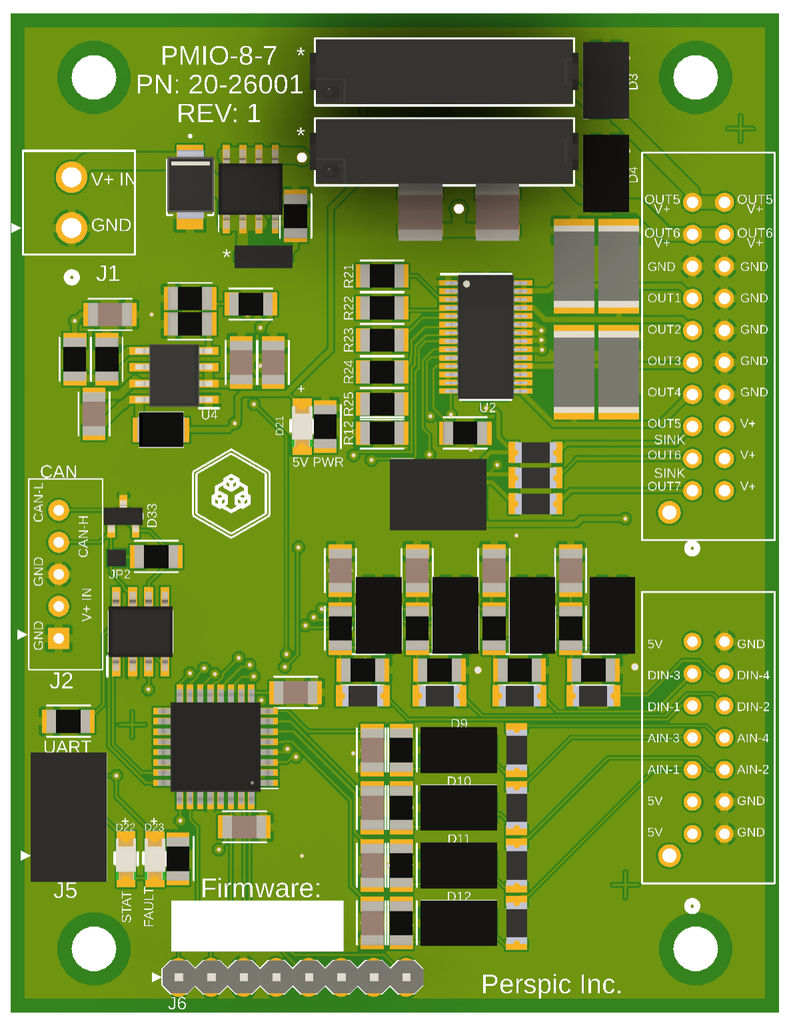 PMIO-8-7 Perspic Multi IO PCB