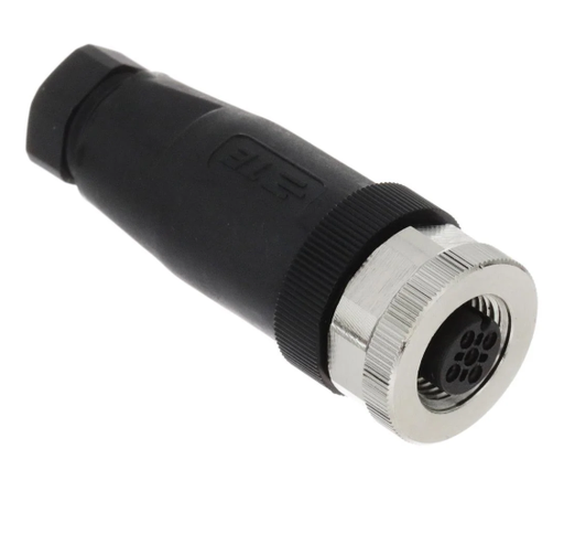 [61-25002] M12 5-Pin Female Plug 6-8mm cable